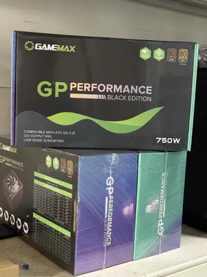 Gamemax 750w Gaming Power Supply* 80plus Gold Certified 