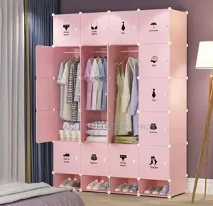 20 Cubes Pink Wardrobe