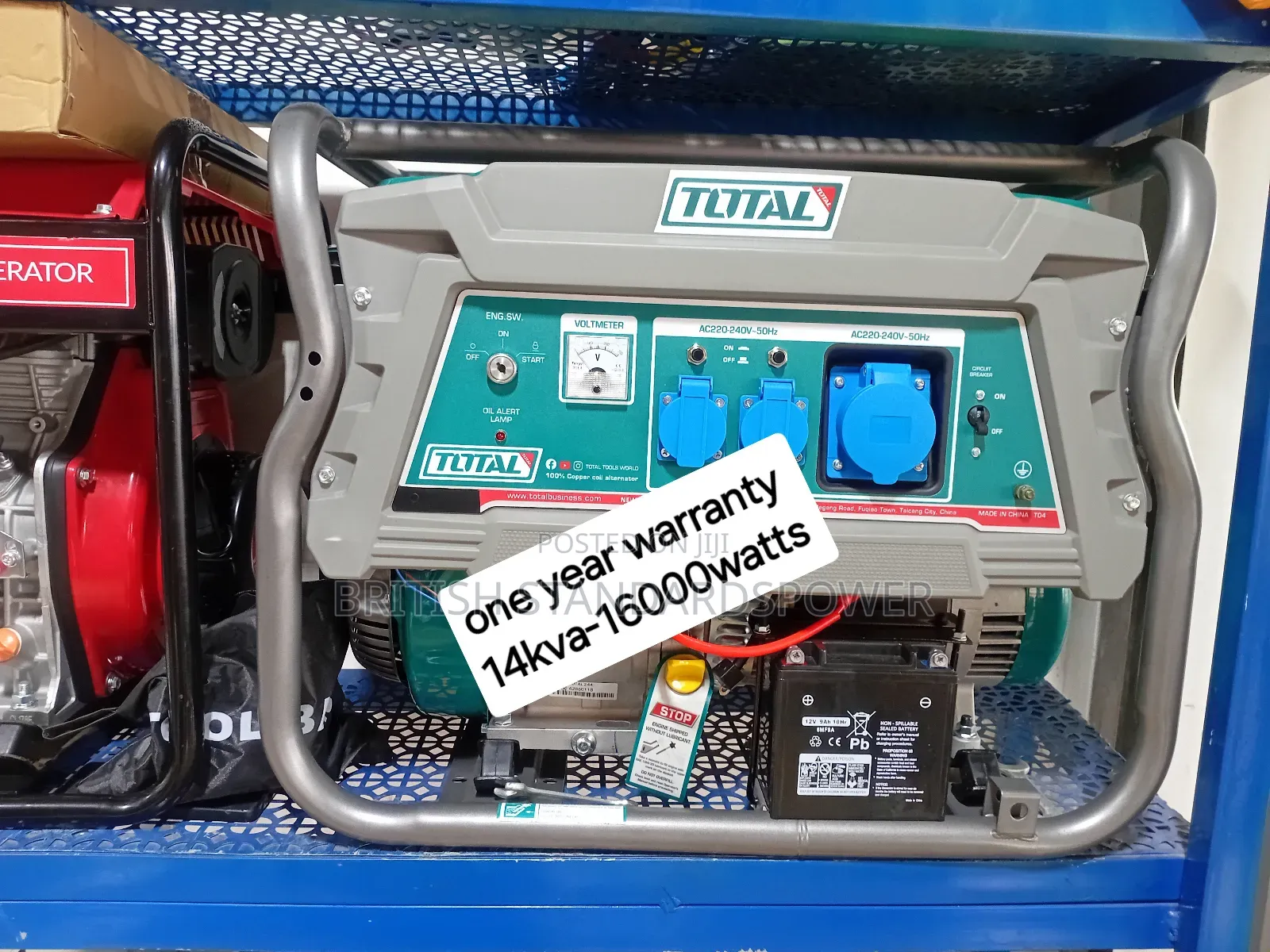 Outdoor Rated 14kva Petrol Generator Set