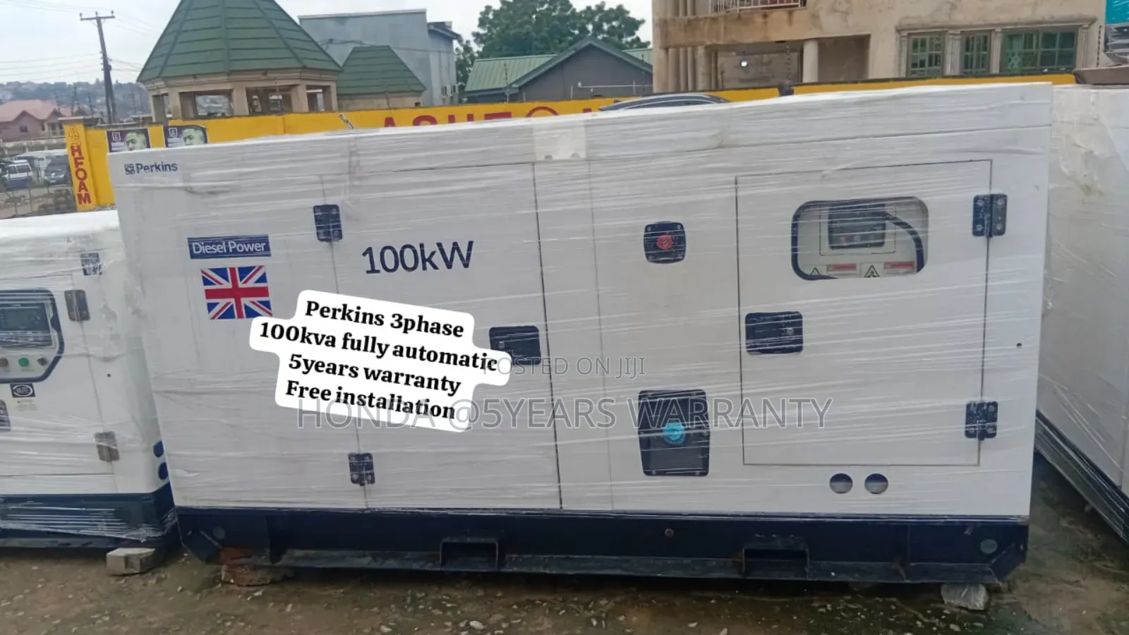 100kva Perkins 3phase Generator Town Hall Energy 100kva
