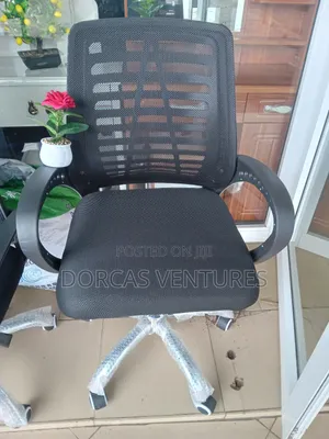 Outlined Swivel Chair