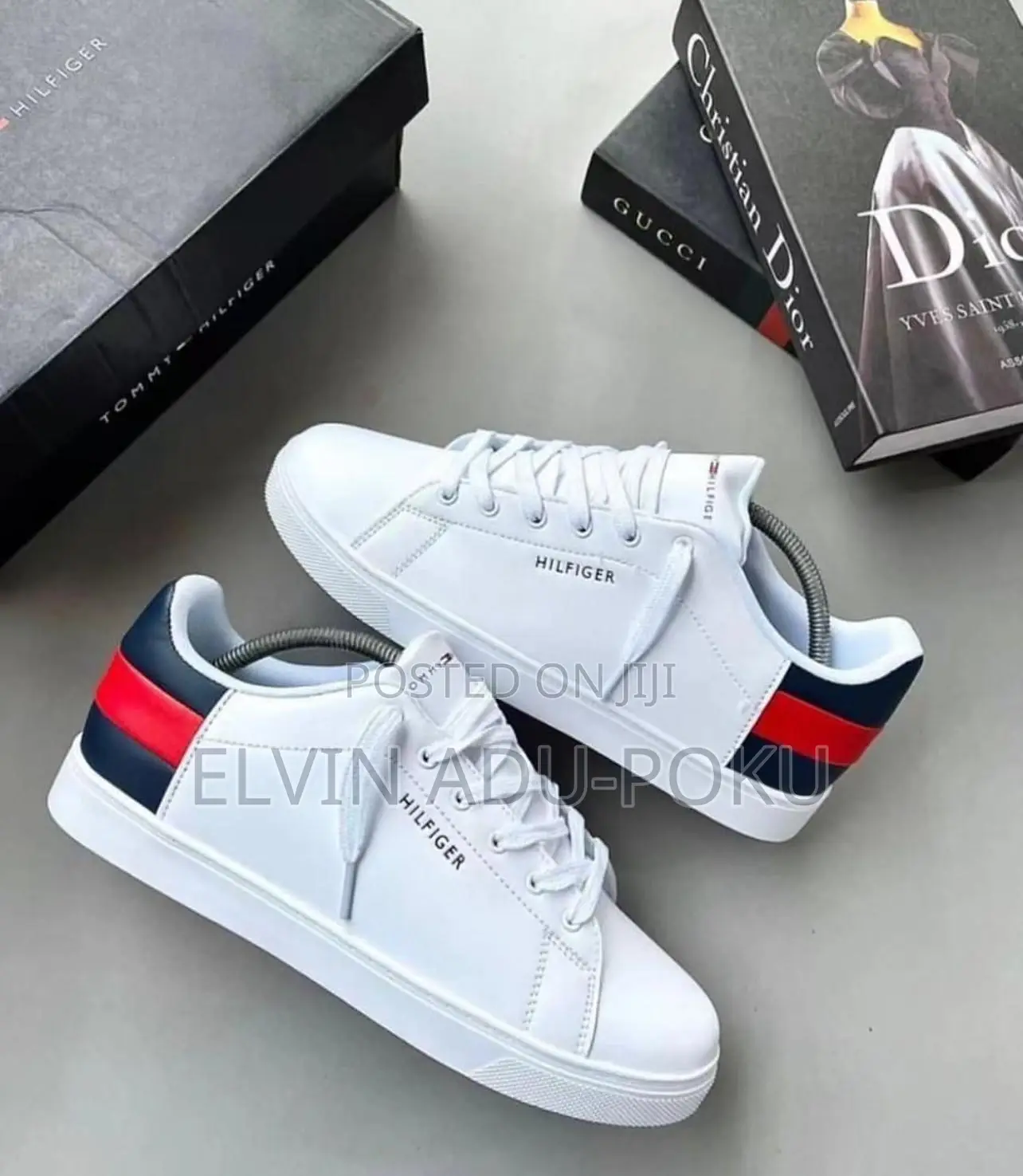 Tommy Hilfiger Supercup Leather Sneakers