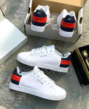 Tommy Hilfiger Supercup Leather Sneakers