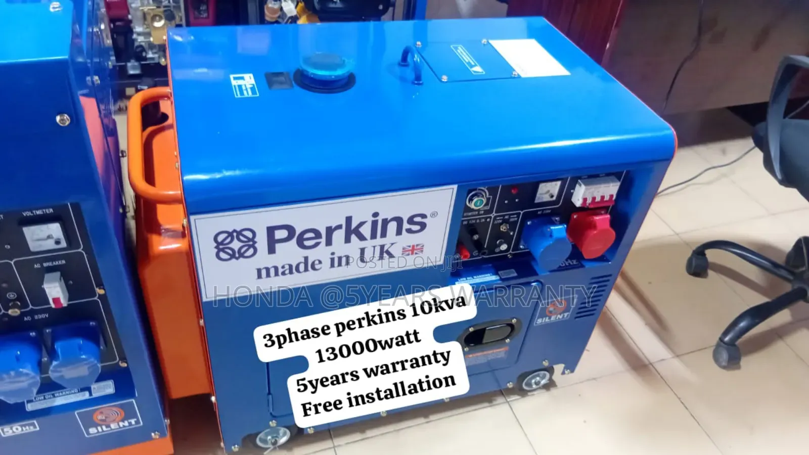 Meadow Power Systems 3phase Perkins 10kva 13000watt Diesel