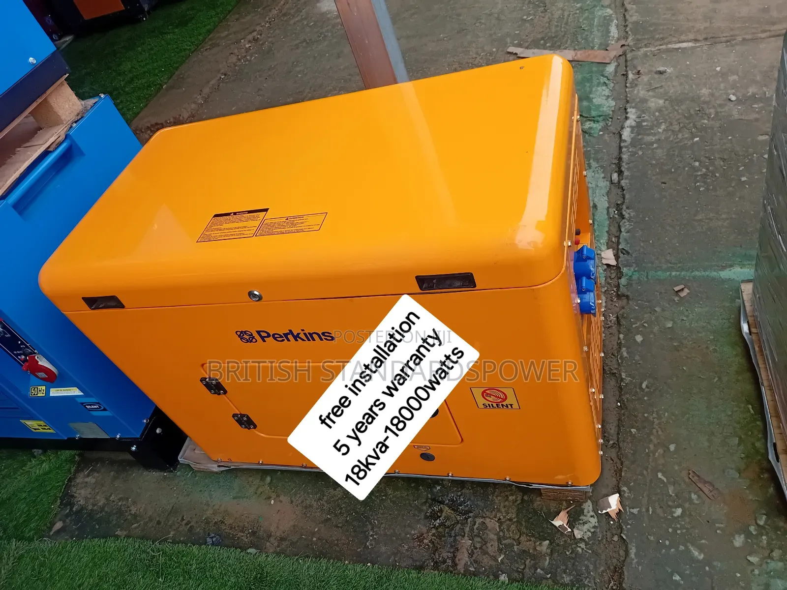 Sturdy Design 18kva Perkins Silent Diesel Generator