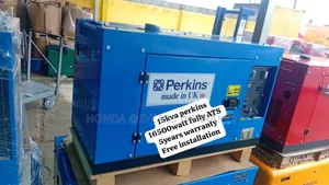 Made Uk Perkins 15kva 16500watt Diesel Generator 15kva Ats
