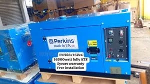 Uk Perkins 15kva 16500watt Diesel Generator Fully Ats 15kva