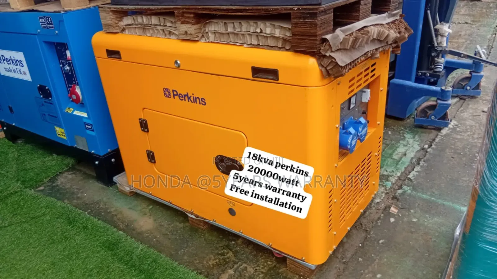 Sexy Type Perkins 18kva 20000watt Diesel Generator 18kva