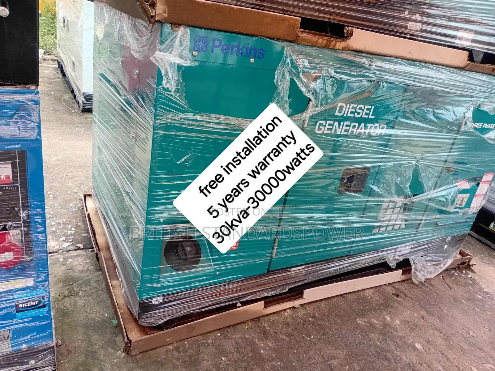 Top Grade Quality 30kva Perkins 3phase Diesel Generator