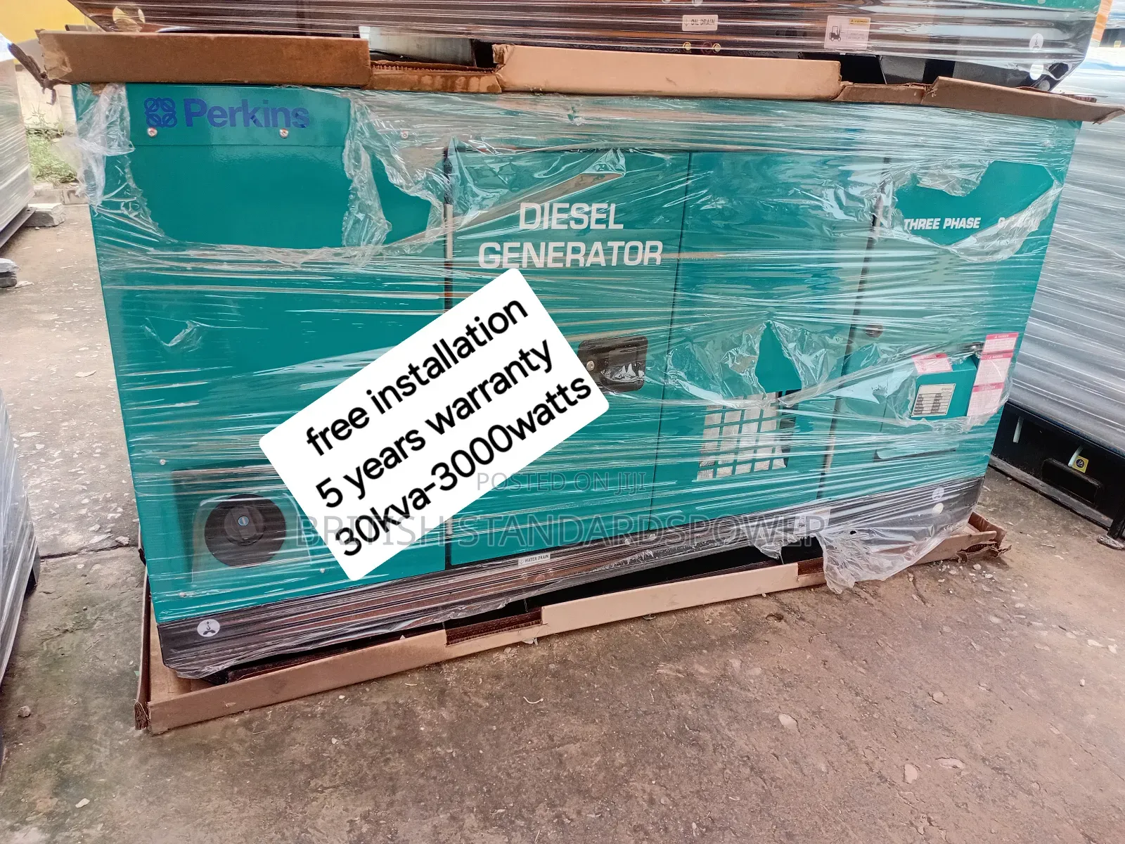 Renewable Energy 30kva Silent Diesel Powered Generator