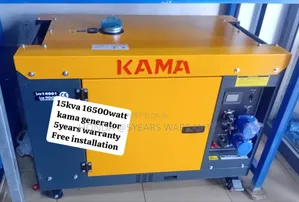 Low Noise Kama 15kva 16500watt Diesel Generator Kama 15kva