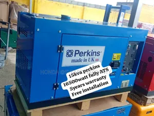 Emergency Services Perkins 15kva 16500watt Diesel Generator
