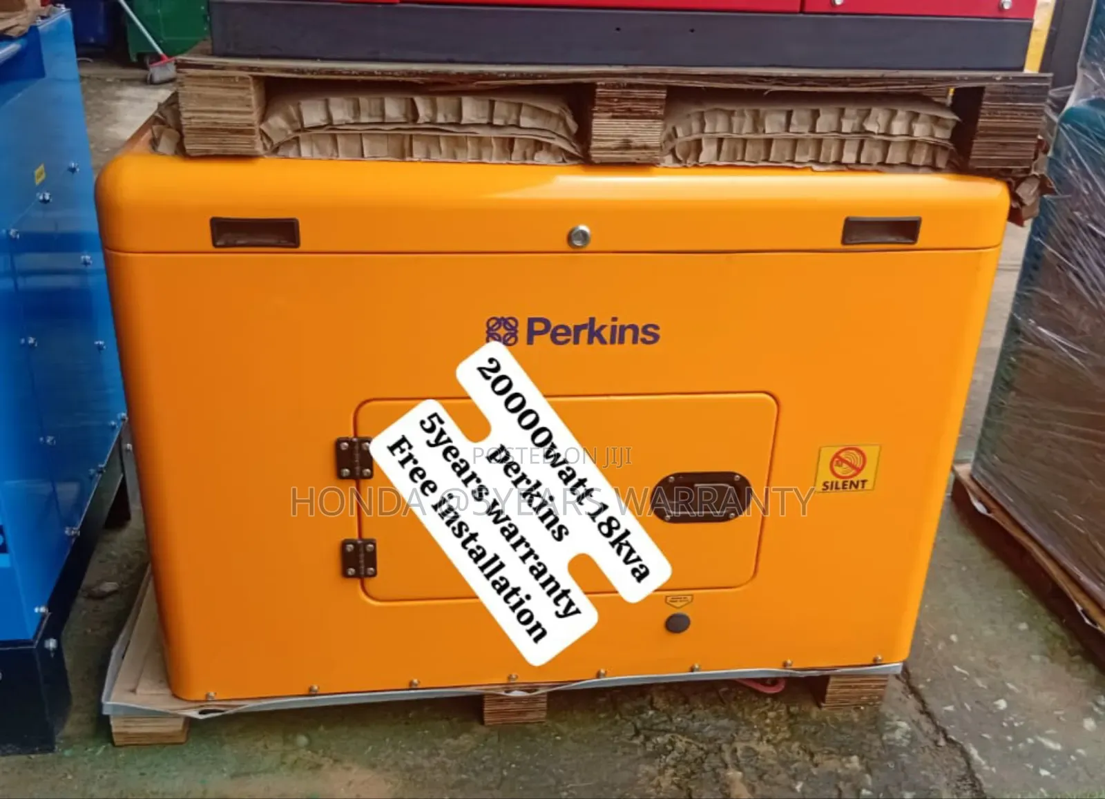 Low Consumption Perkins 18kva 20000watt Diesel Generator