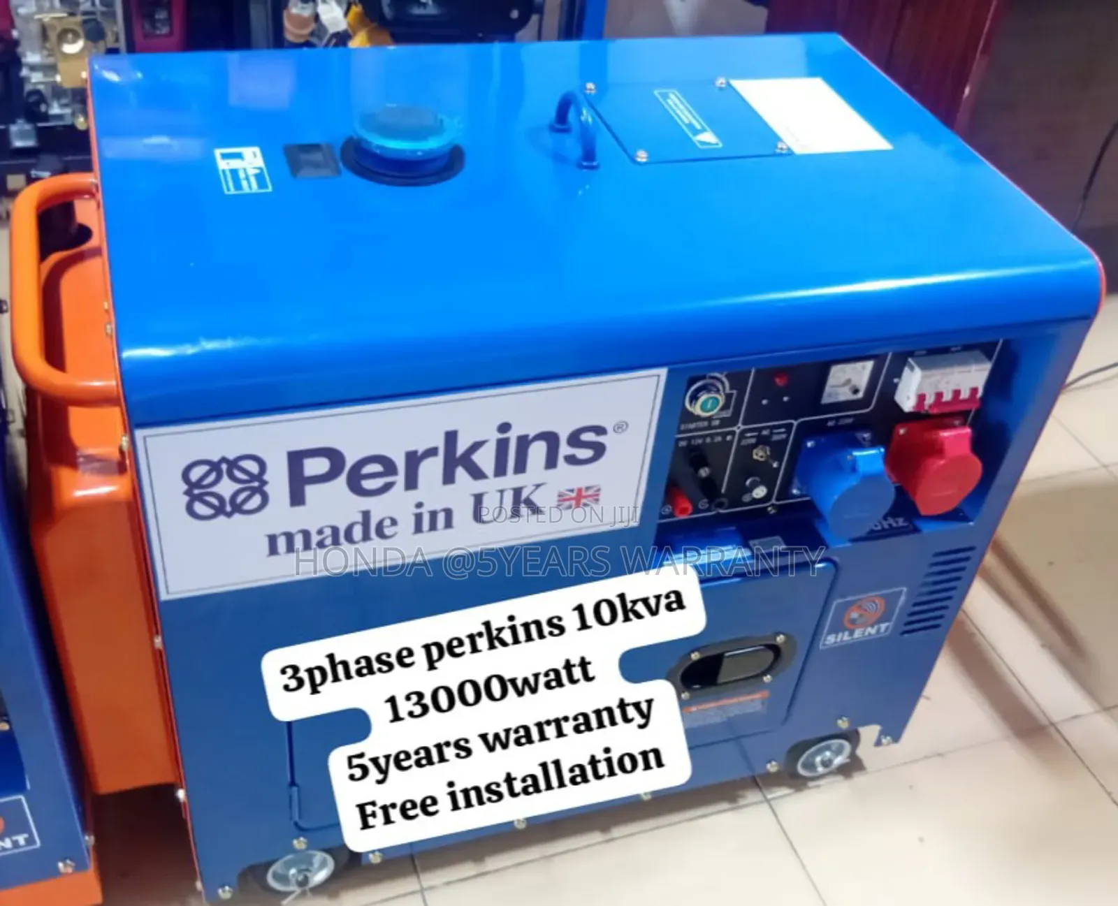 Xtra Ordinary 10kva 3phase 13000w Diesel Perkins Generator