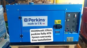Standard Flow 15kva Perkins 16500watt Diesel Generator 15kva