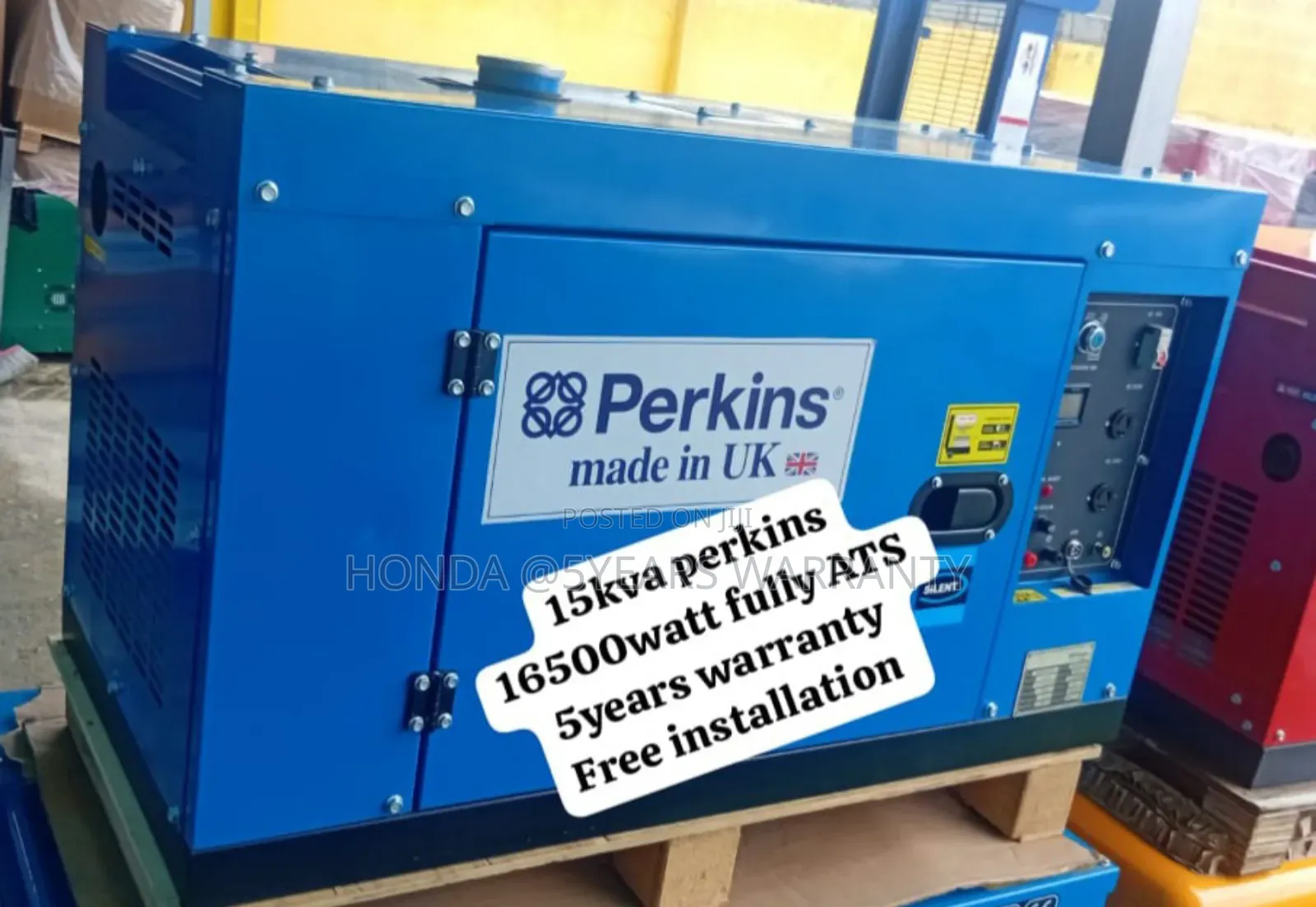 Always Energy Flow Perkins 15kva 16500watt Diesel Generator