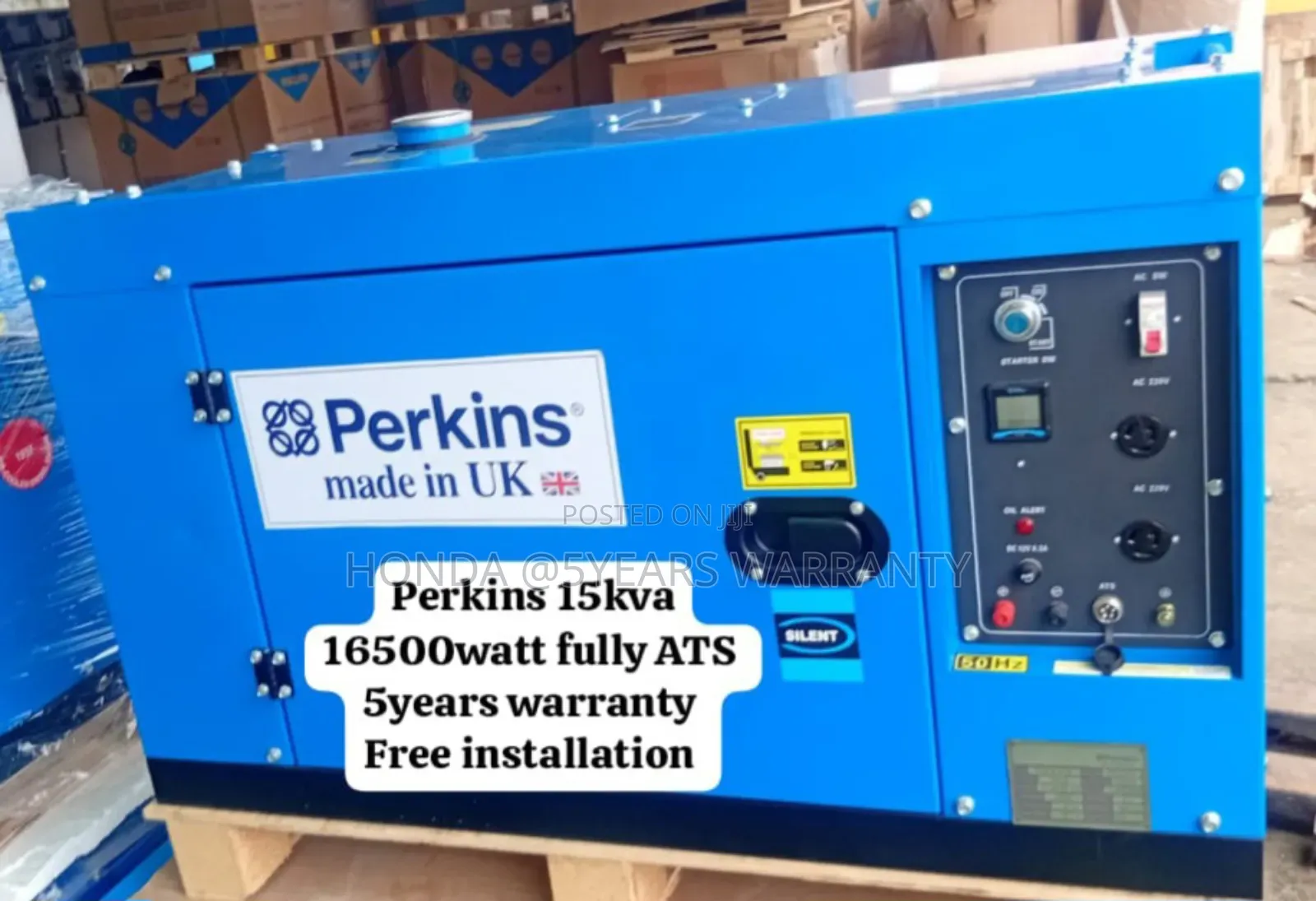 Regular Energy Perkins 15kva 16500watt Diesel Generator
