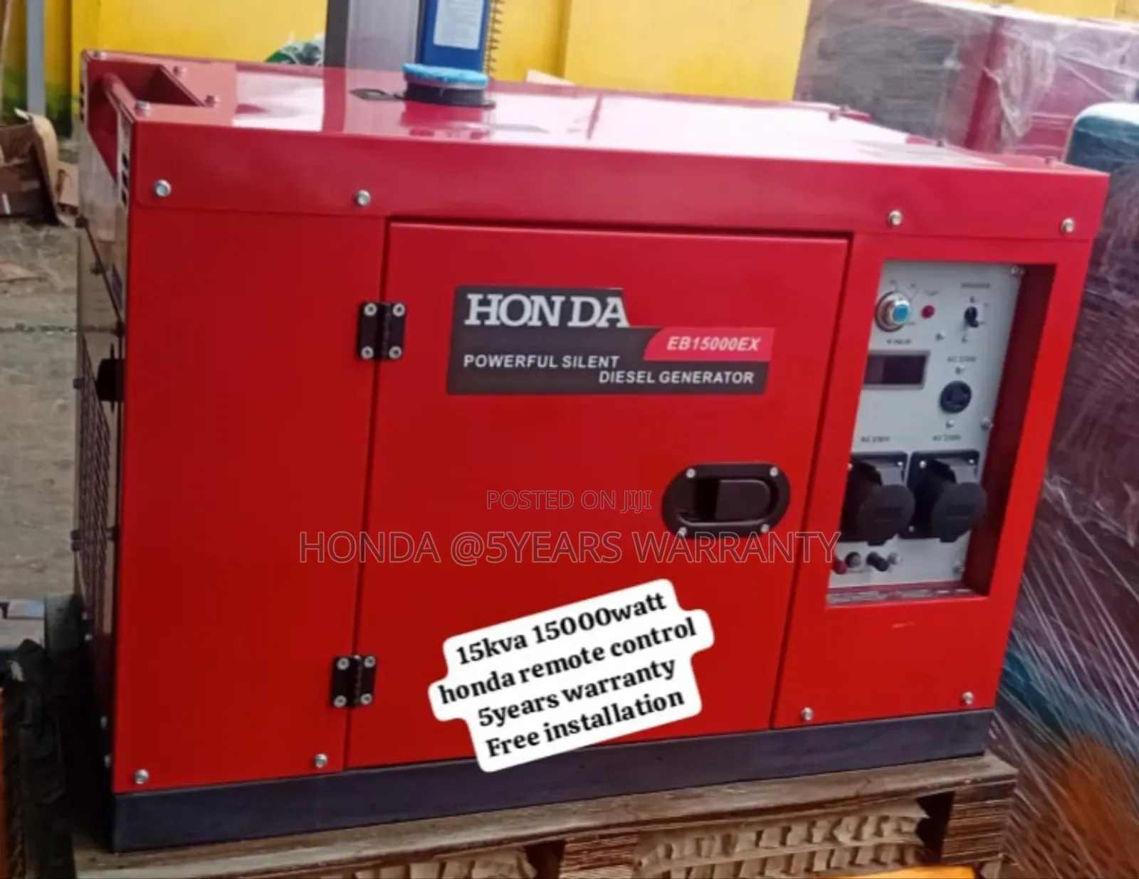 Mute and Silent Remote Control 15000w 15kva Honda Generator