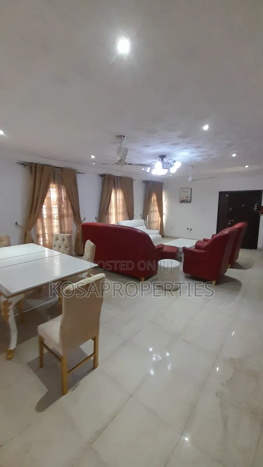 Furnished 3bdrm Apartment in Mensah Wood East, Ghana Link Area for rent