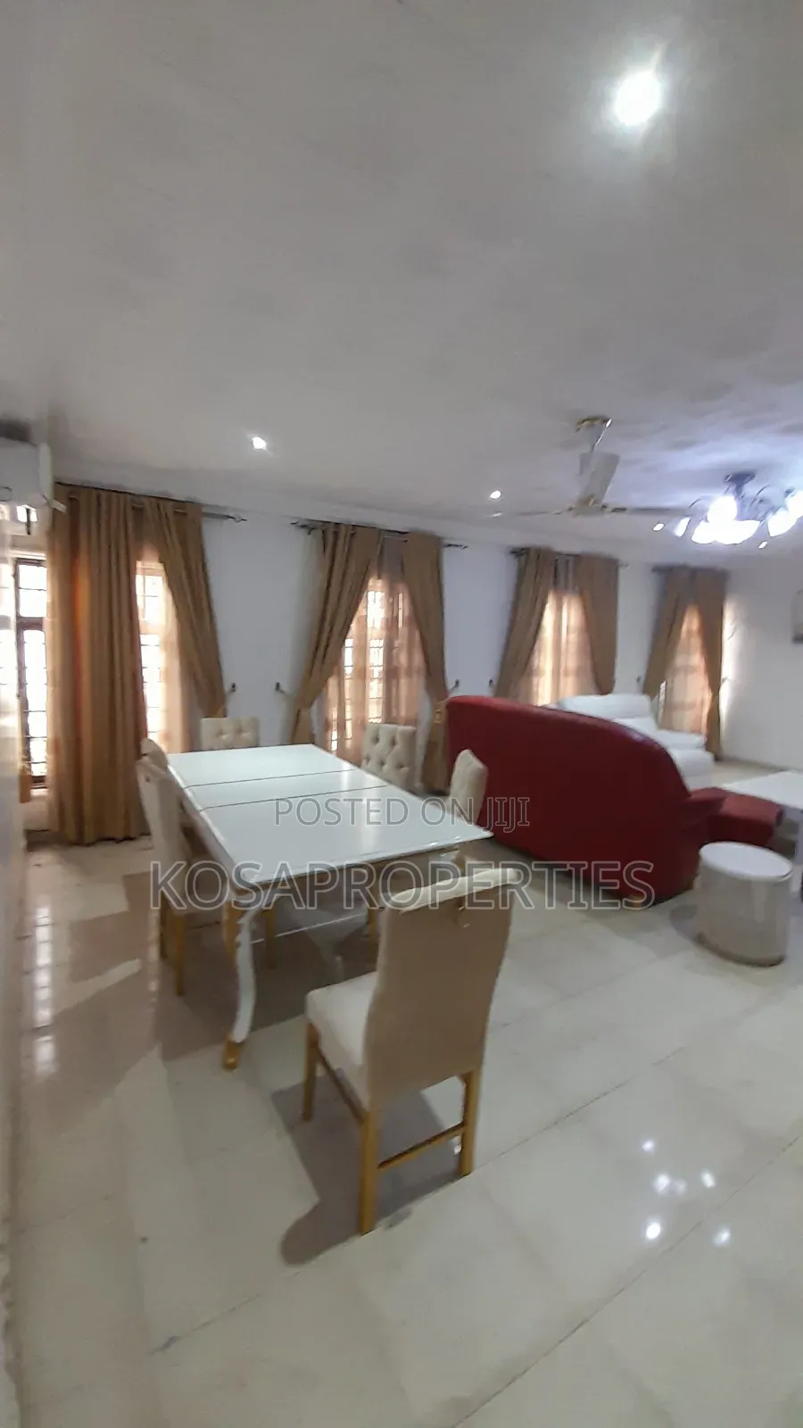 Furnished 3bdrm Apartment in Mensah Wood East, Ghana Link Area for rent