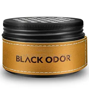Black Odor Air Freshener Perfume for Car, Home, Office