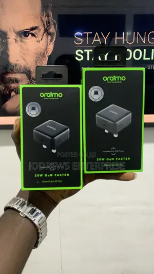 Oraimo Powercube 20 Chic 20w Gan Wall Charger Kit Type C-C