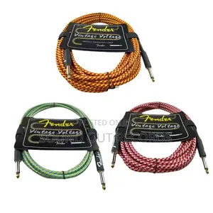 Original 15ft 5m Tweed Fender Instrument Cable