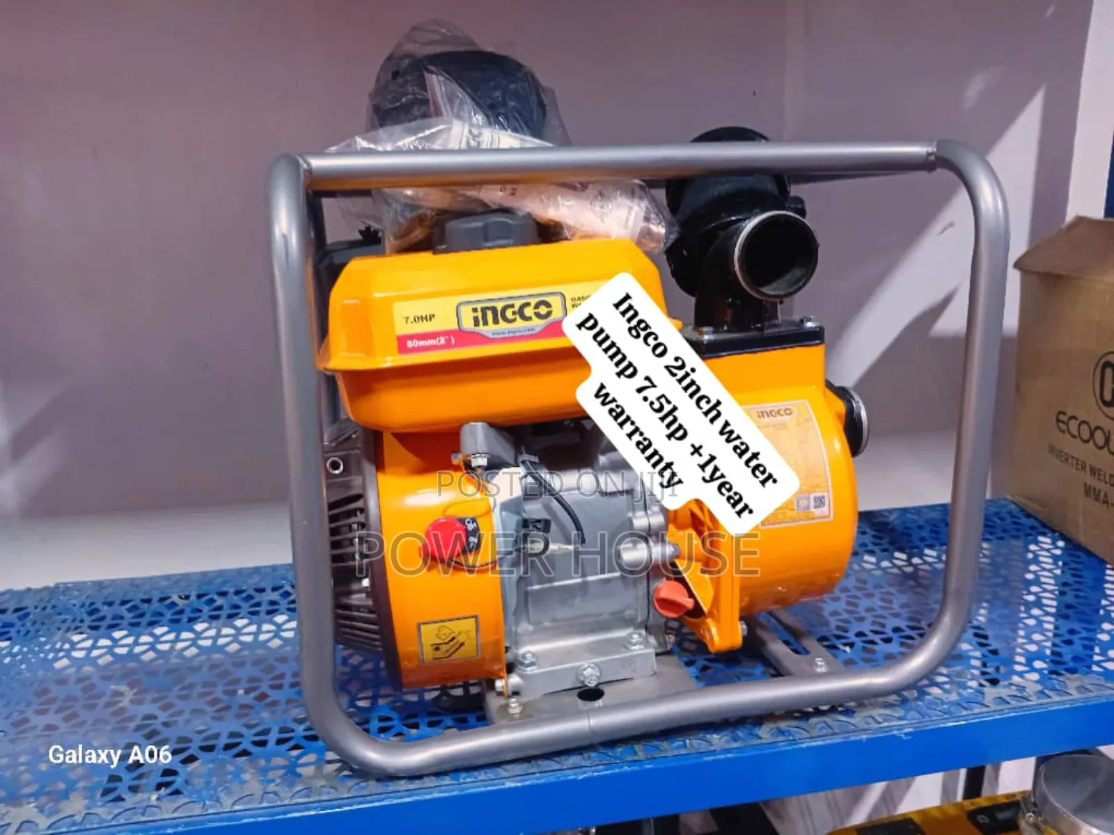 Pump Package Ingco Petrol 2inch Water Pump Cool