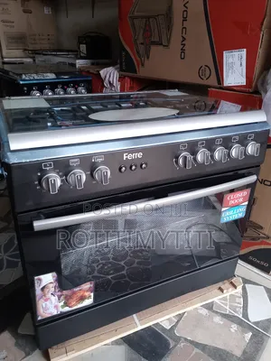 Original Ferre 60x90 Gas Burner With Oven and Grill Light