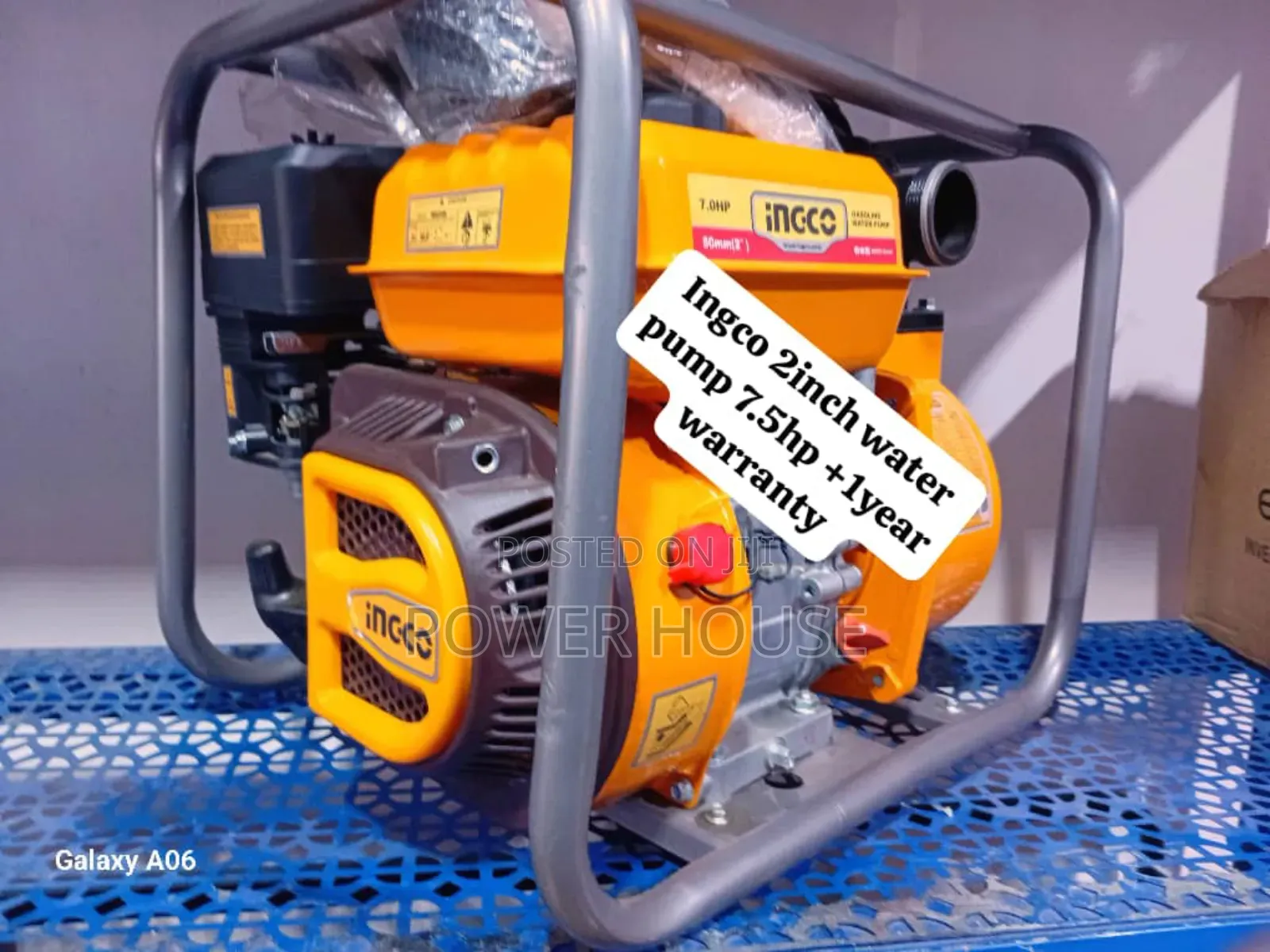 Pumping Package Pro Ingco 2inch Petrol Water Pump Cool