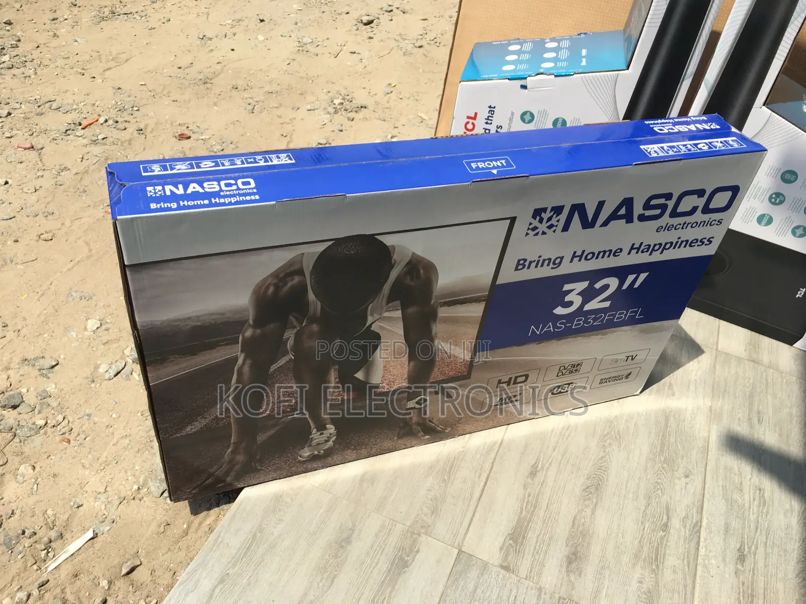 Nasco Nas-h32fb 32 Inch Television With Built-in Satelite