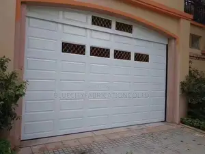 Sectional Garage Doors With Automatic Motor and Two Remote