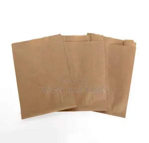 New Brown Grease Proof Pastry Paper Food Bags-40pcs