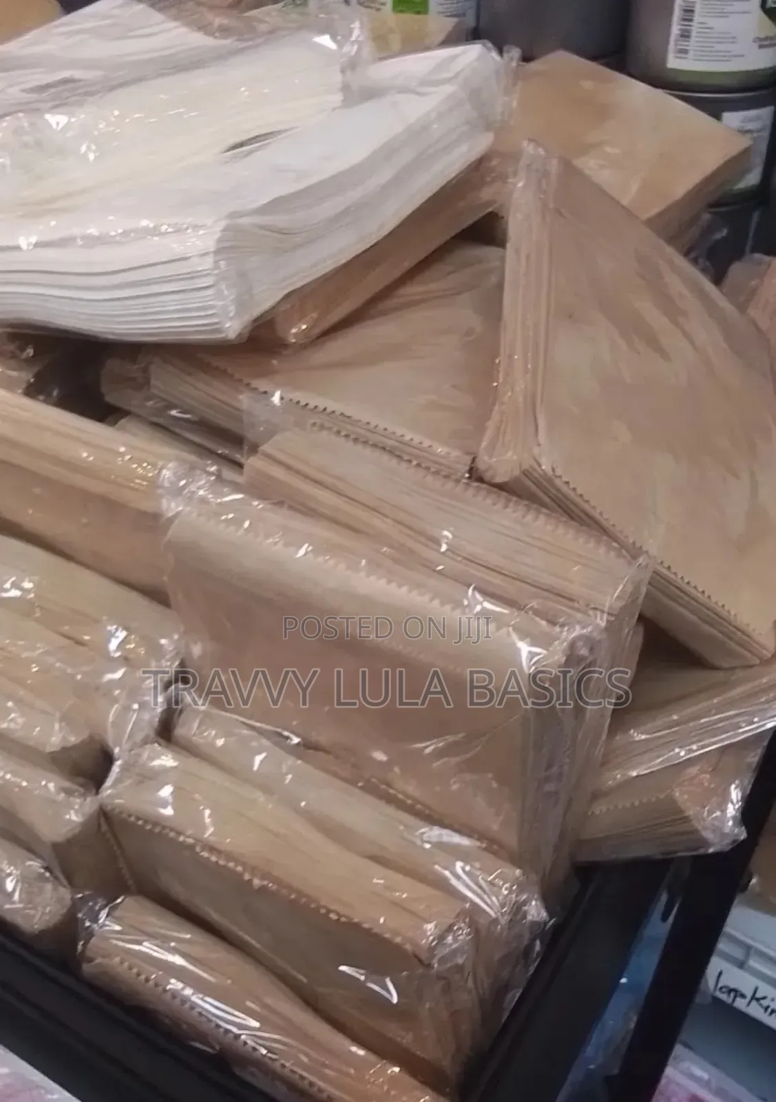 New Brown Grease Proof Pastry Paper Food Bags-40pcs