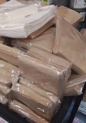 New Brown Grease Proof Pastry Paper Food Bags-40pcs