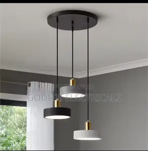3 Heads Pendant Light With 3 Colors