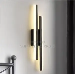 Black Led Wall Light With 3 Colors