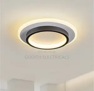 Black N White Led Ceiling Light With 3 Colors