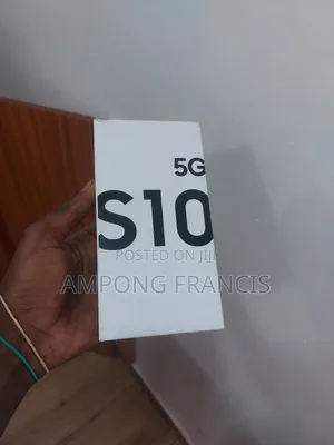 New Samsung Galaxy S10 5G 256 GB Black