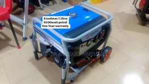 Ecoolmax Petrol 7.5kva 8500watt Generator Keystart 7.5kva