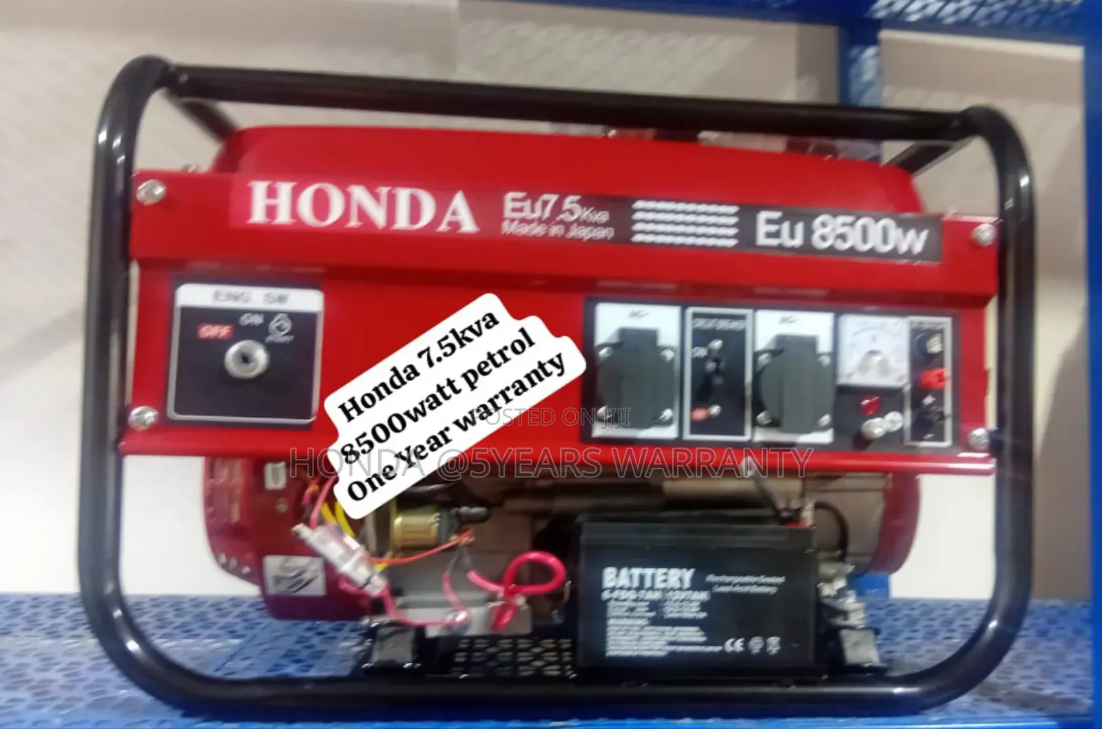 Standard Power Honda 7.5kva Petrol Generator 8500watt 7.5kva