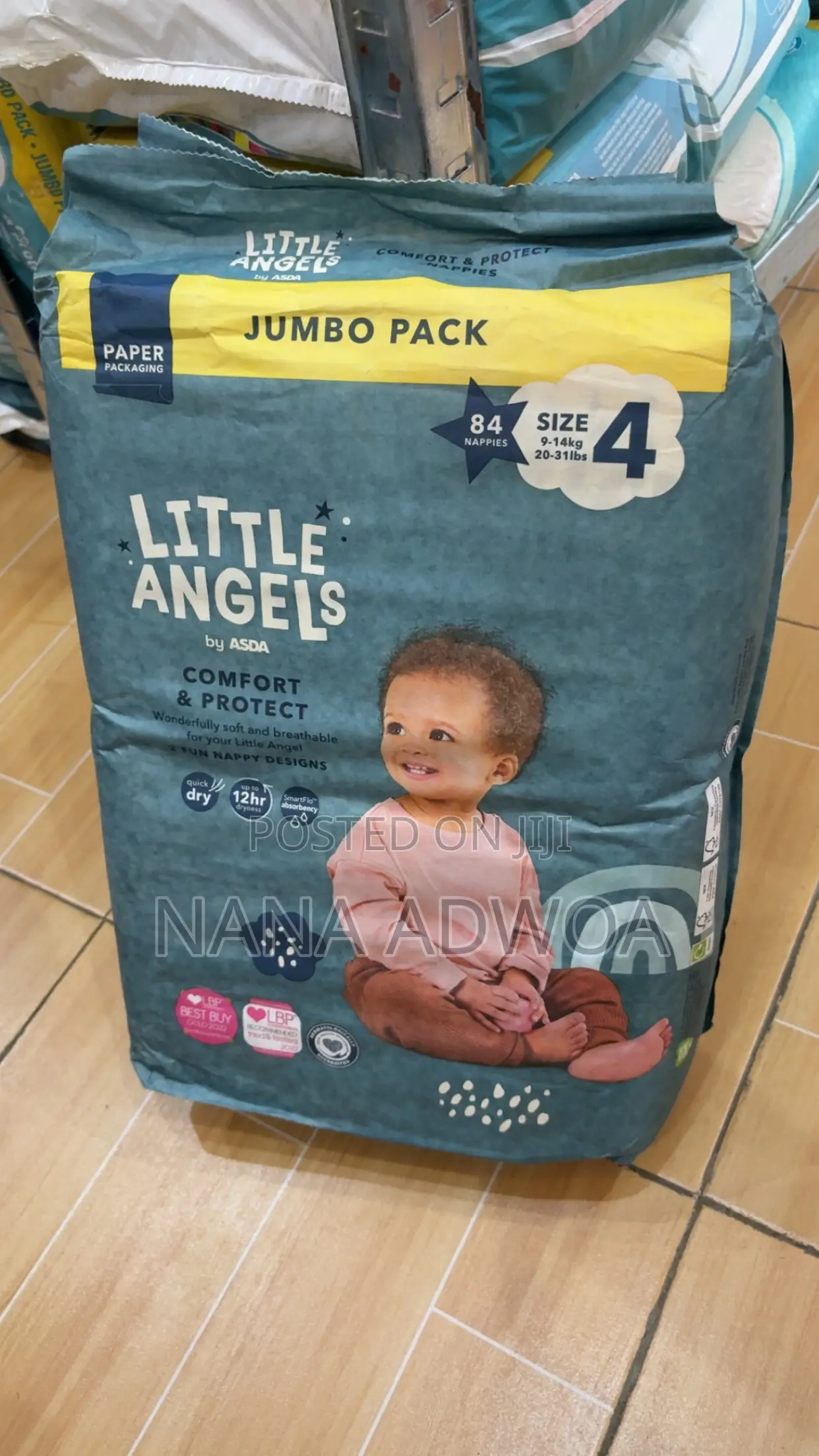 Little Angels Diapers Size 3,4 and 5