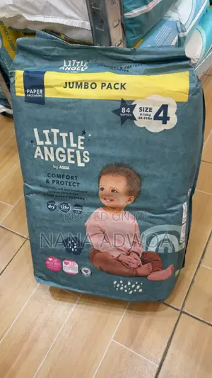 Little Angels Diapers Size 3,4 and 5