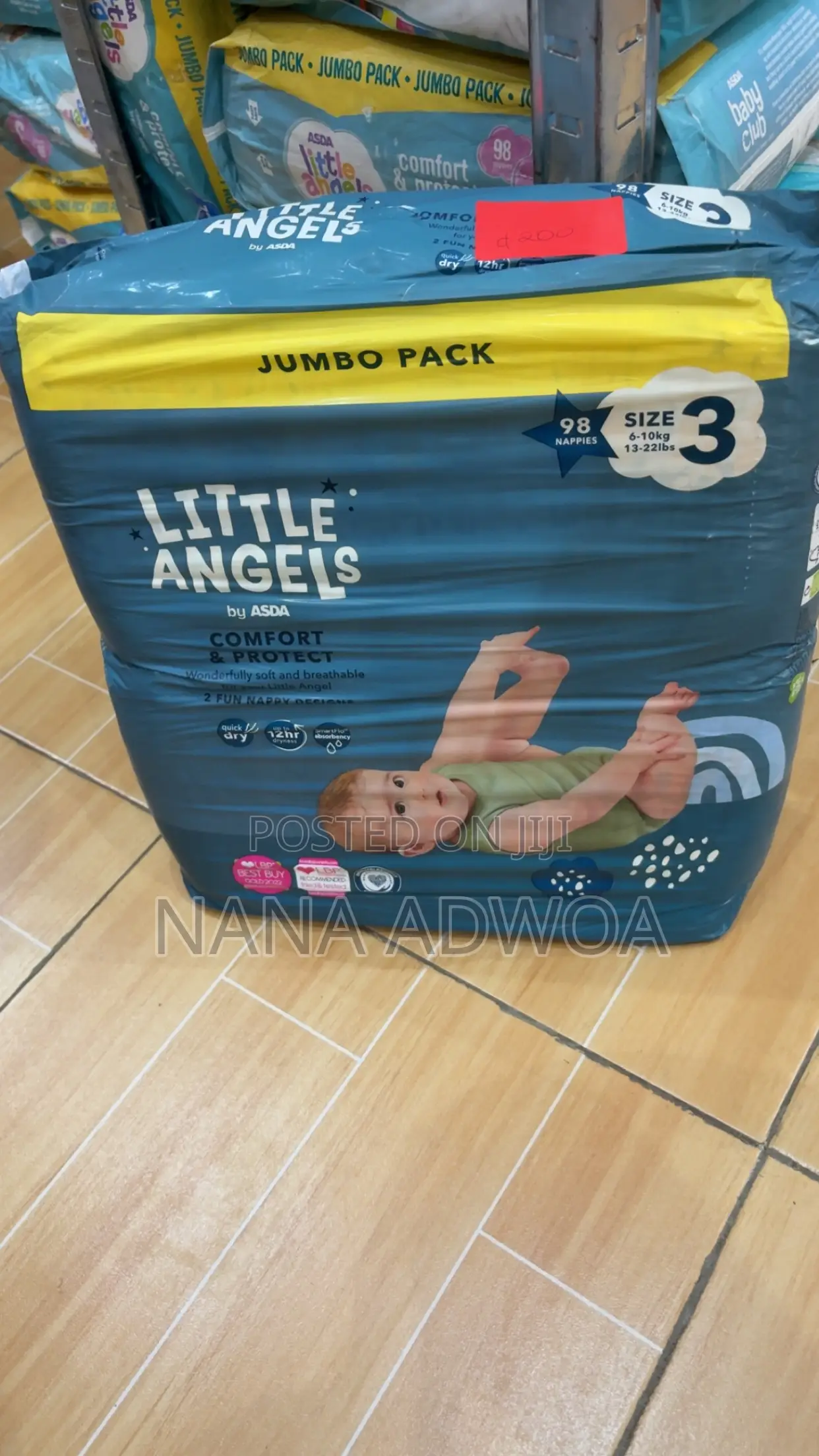 Little Angels Diapers Size 3,4 and 5