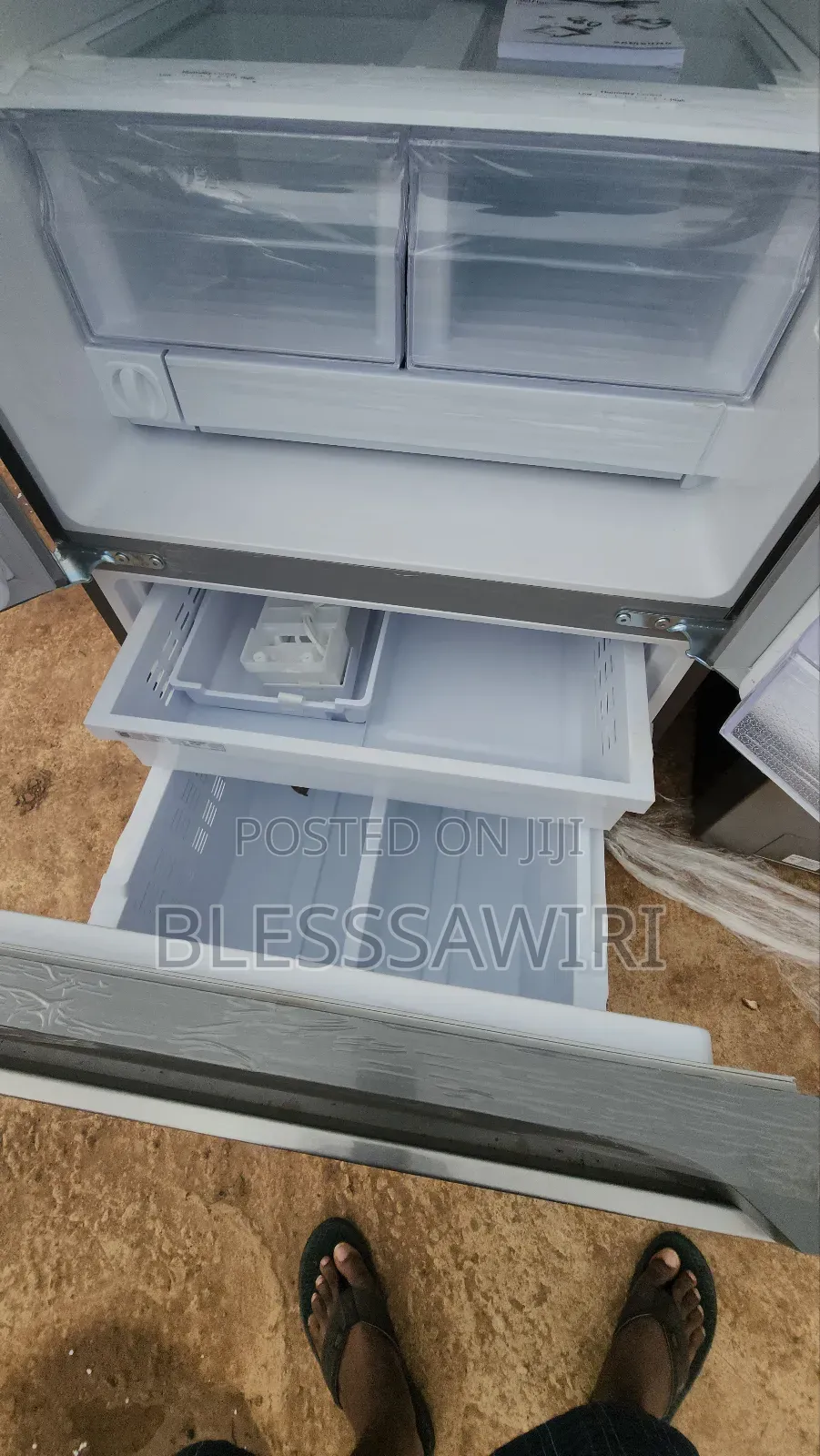 Samsung French Door Rf22a4121sr/Aa 22.2 Cu.Ft.