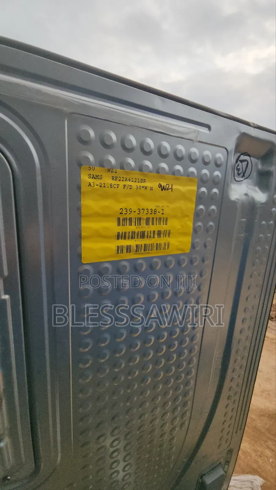 Samsung French Door Rf22a4121sr/Aa 22.2 Cu.Ft.