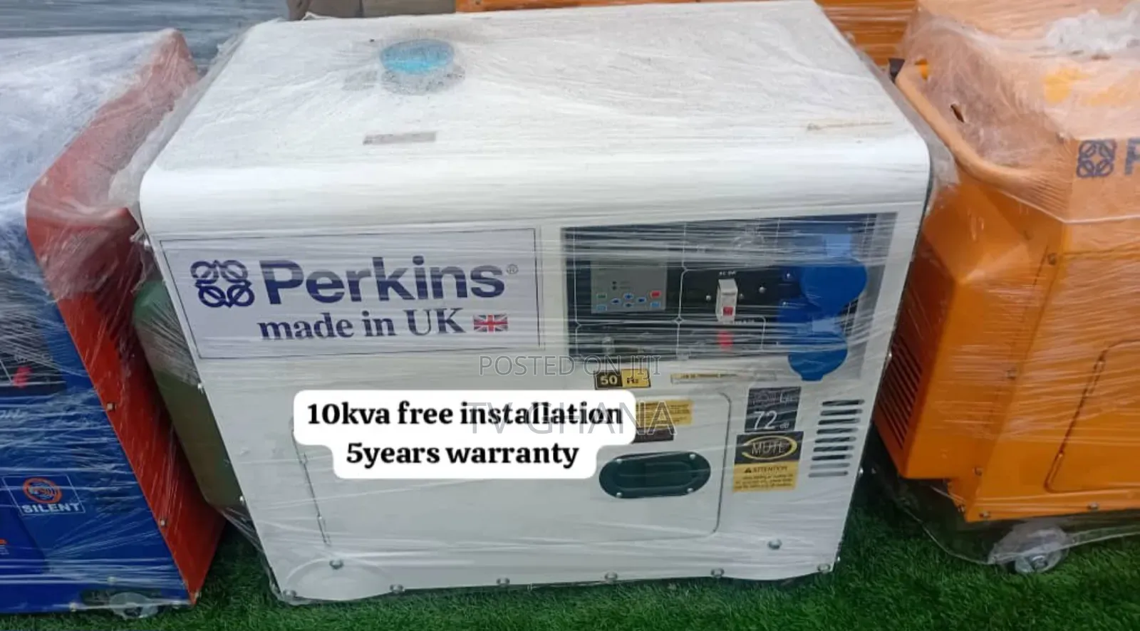One Button Full Power Perkins 10kva Diesel 13000watts