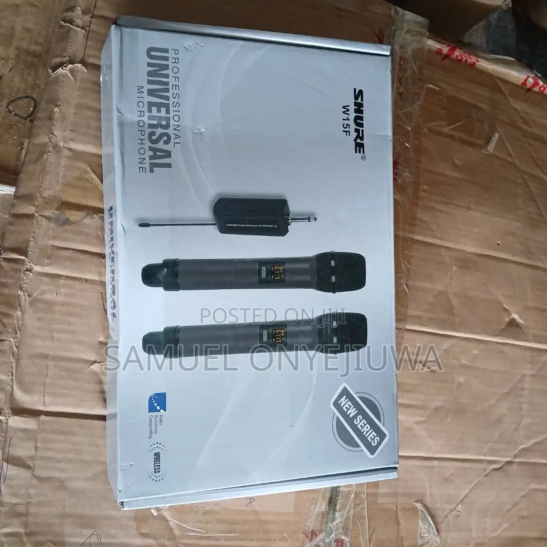 3in1 Shure Wireless Microphone 1handles, Lapel and Overhead