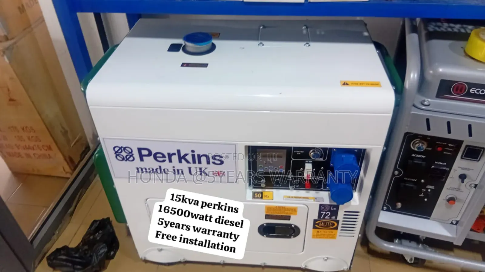 Enough Current Perkins 15kva 16500watt Diesel Generator