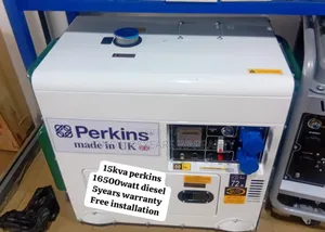 Only One Standard Perkins 15kva 16500watt Diesel Generator